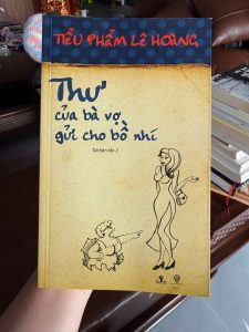 thư của bà vợ gửi cho bồ nhí, sách lê hoàng, tiểu phẩm lê hoàng, sách hài hước việt nam, sách châm biếm tình yêu hôn nhân