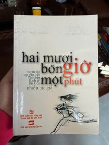 hai mươi bốn giờ một phút, sách tạp văn hay, sách nhiều tác giả, Thời báo Kinh tế Sài Gòn, sách văn học Việt Nam