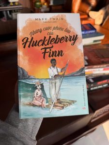 huckleberry finn tiếng việt, sách mark twain, truyện phiêu lưu kinh điển, sách văn học mỹ hay, sách thiếu nhi kinh điển