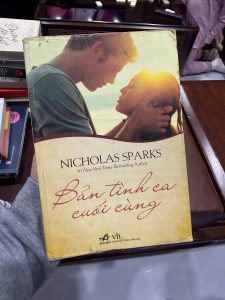 bản tình ca cuối cùng, nicholas sparks, sách ngôn tình, tiểu thuyết tình yêu, sách cảm động, sách văn học nước ngoài, sách cũ giá tốt