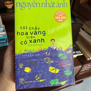 tôi thấy hoa vàng trên cỏ xanh, sách Nguyễn Nhật Ánh, truyện dài Việt Nam, sách văn học thiếu nhi, sách tuổi thơ Việt Nam