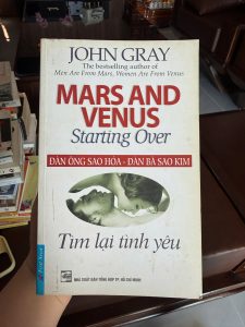 đàn ông sao hỏa đàn bà sao kim, tìm lại tình yêu, sách John Gray, sách tâm lý tình yêu, sách hôn nhân gia đình, sách chữa lành tình cảm