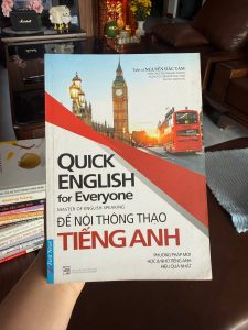 sách học tiếng anh giao tiếp, quick english for everyone, sách tiếng anh cho người mất gốc, sách luyện nói tiếng anh, sách học tiếng anh hiệu quả