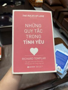 Những quy tắc trong tình yêu, sách tình yêu hay, Richard Templar, sách phát triển bản thân, sách tâm lý tình cảm, sách kỹ năng yêu
