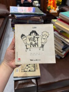 việt pun, sách chơi chữ tiếng việt, sách hài hước sáng tạo, sách len việt pun, sách wingsbooks, sách giải trí nhẹ nhàng, sách sáng tạo nội dung