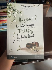 nóng giận là bản năng tĩnh lặng là bản lĩnh, sách tống mặc, sách chữa lành, sách kiểm soát cảm xúc, sách phát triển bản thân, sách sống chậm, sách tâm lý hay, sách tĩnh tâm, sách kỹ năng sống, sách cũ giá tốt