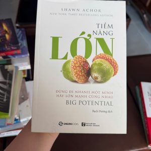 tiềm năng lớn, sách phát triển bản thân, sách tư duy tích cực, sách kỹ năng sống hay, sách thành công cá nhân, sách truyền động lực, sách Shawn Achor, big potential sách