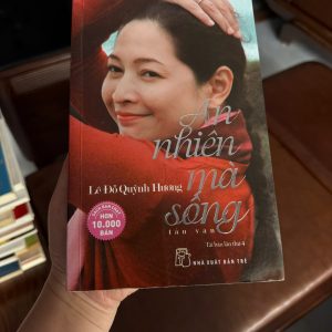 An nhiên mà sống, sách Lê Đỗ Quỳnh Hương, sách chữa lành, sách phát triển bản thân, sách sống tích cực, sách NXB Trẻ, sách hay nên đọc