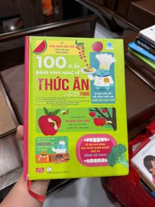 100 bí ẩn về thức ăn, sách thiếu nhi khoa học, sách khám phá thực phẩm, sách cho trẻ em 6 tuổi, sách kiến thức cho bé, sách usborne việt nam, sách khoa học thường thức cho trẻ, sách thiếu nhi hay, sách bìa cứng cho bé