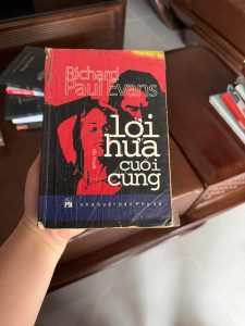 lời hứa cuối cùng, Richard Paul Evans, tiểu thuyết tình cảm nước ngoài, sách ngôn tình phương Tây, truyện tình yêu cảm động, sách văn học nước ngoài, sách cũ giá rẻ, sách NXB Phụ Nữ