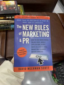 The New Rules of Marketing & PR, sách marketing hay, sách PR, digital marketing book, sách kinh doanh quốc tế, sách marketing tiếng Anh