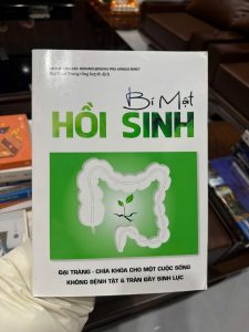 Bí mật hồi sinh, sách chăm sóc đại tràng, sách sức khỏe tự nhiên, thải độc cơ thể, làm sạch ruột, Bernard Jensen, sách dinh dưỡng, sách chữa lành, sức khỏe đường ruột