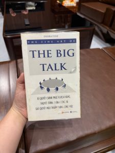 The Fine Art of The Big Talk, Debra Fine, sách kỹ năng giao tiếp, sách thuyết trình, kỹ năng bán hàng, sách phát triển bản thân, kỹ năng đàm phán, sách kinh doanh hay, sách kỹ năng mềm, sách giao tiếp hiệu quả