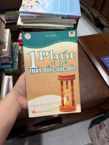 1 phút có thể thay đổi cuộc đời, sách truyền cảm hứng, sách phát triển bản thân, sách kỹ năng sống, sách hay nên đọc, sách self help, sách thay đổi tư duy, sách động lực sống, sách kỹ năng mềm
