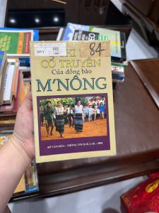 nghi lễ cổ truyền M’nông, sách văn hóa dân tộc Tây Nguyên, sách nghiên cứu dân tộc học Việt Nam, văn hóa Đắk Lắk, phong tục M’nông, sách hiếm Tây Nguyên, sách sưu tầm văn hóa