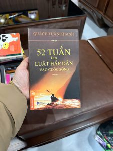 52 tuần đưa luật hấp dẫn vào cuộc sống, sách luật hấp dẫn, sách Quách Tuấn Khanh, sách phát triển bản thân, sách tư duy tích cực, sách self help Việt Nam