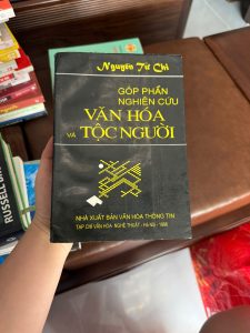 văn hóa và tộc người, Nguyễn Từ Chi, sách nghiên cứu văn hóa, nhân học Việt Nam, sách cổ văn hóa, sách hiếm 1996