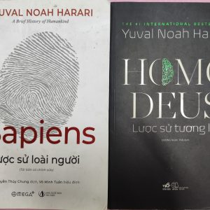 Combo Sapiens + Homo Deus – Yuval Noah Harari | Bộ sách Lược sử loài người nổi tiếng