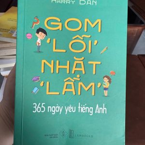 gom loi nhat lam, 365 ngay yeu tieng anh, sach hoc tieng anh moi ngay, sach tieng anh cho nguoi mat goc, sach harry dan, sach luyen giao tiep tieng anh, sach tu hoc tieng anh hieu qua