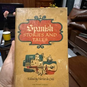 spanish stories and tales, sách tiếng anh vintage, sách ngoại văn cũ, truyện ngắn tiếng anh, sách học tiếng anh, sách cổ pocket library, sách sưu tầm, sách tiếng anh giá rẻ