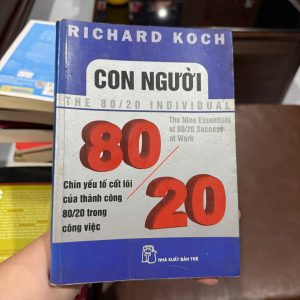 con người 80/20, richard koch, nguyên lý 80/20, sách kinh doanh hay, sách kỹ năng sống, sách phát triển bản thân, sách nxb trẻ
