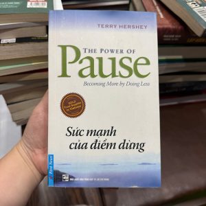 The Power of Pause, Sức mạnh của điểm dừng, sách phát triển bản thân, sống chậm, cân bằng cuộc sống