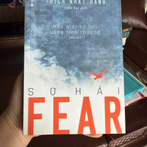 sợ hãi thích nhất hạnh, fear thich nhat hanh, sách chữa lành, sách thiền, sách phát triển bản thân, sách tâm lý hay, sách thái hà books