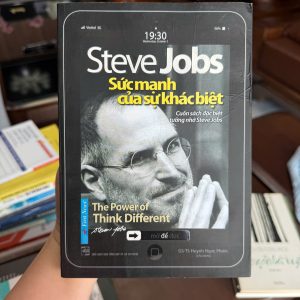 sách Steve Jobs, sức mạnh của sự khác biệt, sách kinh doanh hay, sách truyền cảm hứng Steve Jobs, sách tư duy thành công