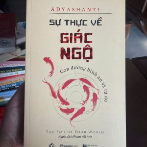 sự thức về giác ngộ, sách tâm linh hay, sách thiền định, sách giác ngộ, sách adyashanti, the end of your world, sách phát triển bản thân sâu sắc