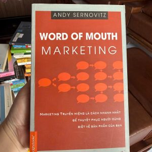 word of mouth marketing, marketing truyền miệng, sách marketing hay, sách kinh doanh hay, sách branding, sách bán hàng hiệu quả