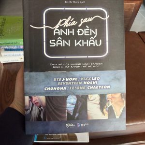 phía sau ánh đèn sân khấu, sách kpop, sách bts jhope hoshi, sách dancer kpop, sách về idol hàn quốc, sách fan kpop