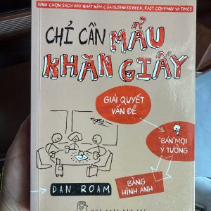 chỉ cần mẩu khăn giấy, sách tư duy hình ảnh, kỹ năng giải quyết vấn đề, sách kỹ năng kinh doanh, visual thinking, Dan Roam