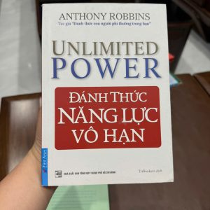 đánh thức năng lực vô hạn, unlimited power anthony robbins, sách phát triển bản thân hay, sách self help kinh điển, sách tony robbins