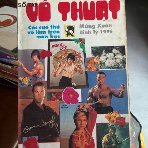 sổ tay võ thuật 33, sách võ thuật xưa, sách võ thuật 1996, sách cổ võ thuật, sách về Bruce Lee, sách võ thuật hiếm, sách sưu tầm 9x
