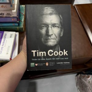 Tim Cook sách, tiểu sử Tim Cook, sách về Apple, sách lãnh đạo Apple, sách kinh doanh hay, sách CEO Apple, sách quản trị doanh nghiệp, sách Leander Kahney