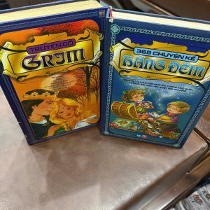 truyện cổ Grimm sách thiếu nhi, 365 chuyện kể hằng đêm, sách kể chuyện cho bé, truyện cổ tích cho trẻ em, sách thiếu nhi minh họa đẹp, combo sách truyện thiếu nhi