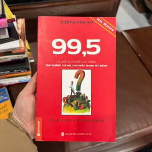 99.5 câu trả lời hay nhất trong bán hàng, Jeffrey Gitomer, sách bán hàng hay, kỹ năng sales, sách marketing kinh doanh, Little Red Book of Sales Answers, sách kỹ năng giao tiếp bán hàng